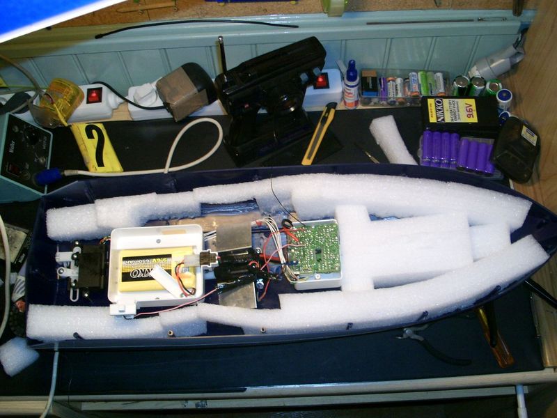 nikko island cruiser rc boat