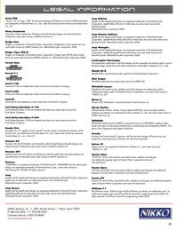 Page 5 Catalogue Nikko 2007