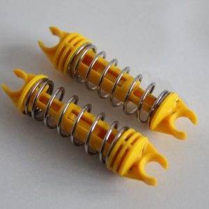 Lot de 2 amortisseurs avant pour Nikko Super Evolution 1/10 2 roues motrices