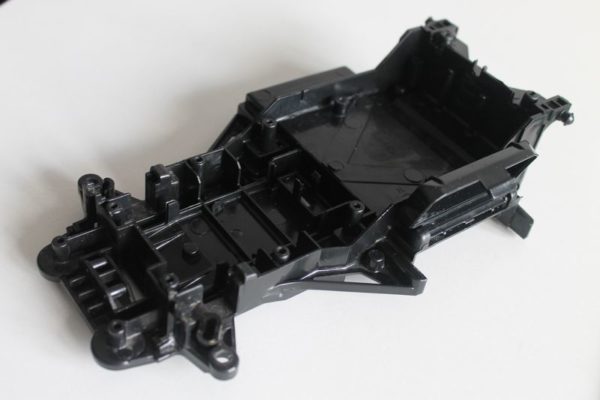 Châssis nu avec trappe de batterie pour Nikko Evolution 1/14 27 MHz