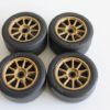 Roues "10 bâtons doré" pour Nikko Evolution 1/14 (Subaru Impreza) – Image 2
