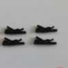Lot de 4 maxi-clips de carrosserie noirs – Image 2