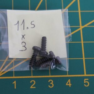 Lot de 4 vis 11.5x3mm