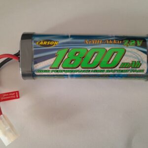 Batterie 7,2 Volts Ni-Mh 1800mAh avec prise Tamiya