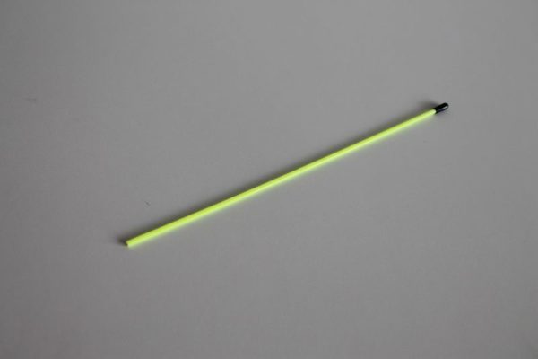 Tube pour fil d'antenne - 25cm jaune