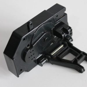 Demi-bloc arrière gauche et triangle pour Nikko Super Evolution 1/10 2 roues motrices