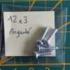 Lot de 4 vis 12x3mm argentées – Image 2
