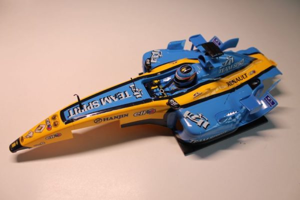 Carrosserie Renault F1 pour Nikko Formula Evolution 1/14