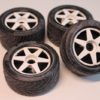 Roues "6 bâtons" avec pneus radiaux pour Nikko Evolution 1/14 – Image 2