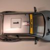Carrosserie Peugeot 206 WRC pour Nikko Super Evolution 1/10 2 roues motrices + supports et clips – Image 4
