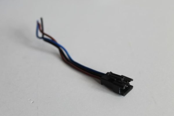 Connecteur de moteur femelle à 3 broches (coté moteur)