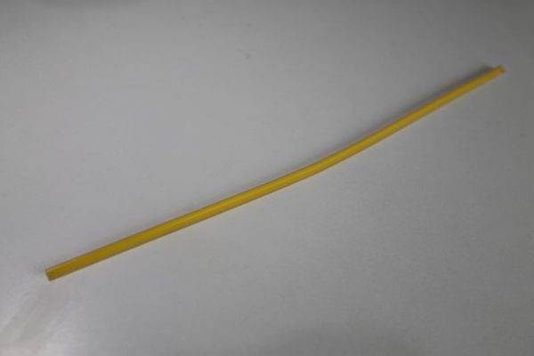 Tube pour fil d'antenne - 26cm jaune