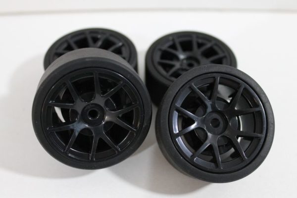 Roues "GT40" pour Nikko 1/14 Evo Pro-Line Adrenal-N