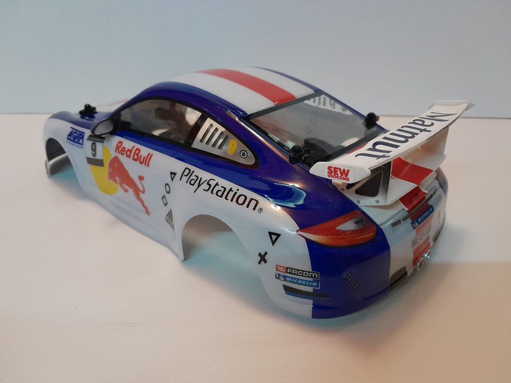 Voiture télécommandée Porsche 911 GT3 Red Bull 1/14E Nikko