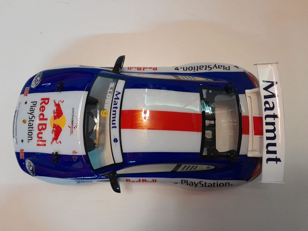 Voiture télécommandée Porsche 911 GT3 Red Bull 1/14E Nikko