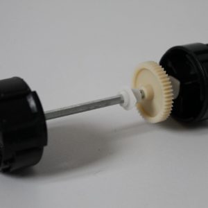 Jantes arrière, axe et engrenage pour Nikko Street Cars 1/16