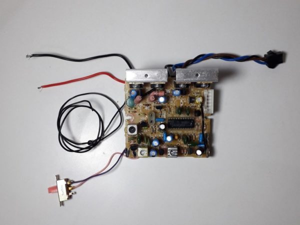 Platine électronique 27 MHz "longue portée" pour Nikko Evolution 1/14