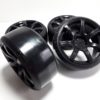 Roues noires "Drift" pour Nikko Super Evolution 1/10 4 roues motrices – Image 3