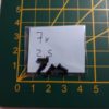 Lot de 4 vis 7x2.5mm – Image 2