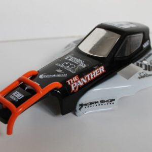 Carrosserie "Noire et Orange" pour Nikko The Panther 1/16 Evo Pro-Line