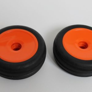Roues avant "Orange" pour Nikko The Panther 1/16 Evo Pro-Line