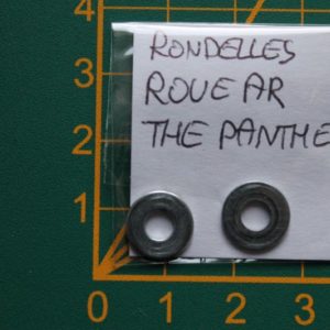 Rondelles de roues arrière pour Nikko The Panther 1/16 Evo Pro-Line