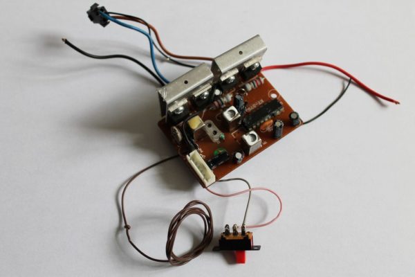 Platine électronique 27 MHz "courte portée" pour Nikko Evolution 1/14