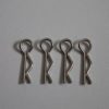 Lot de 4 clips de carrosserie en acier – Image 2