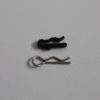 Lot de 4 clips de carrosserie en acier – Image 3