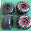 Roues "rouge" pour Nikko VaporizR, Nikko VaporizR 2 et Nikko N-Blaster – Image 4