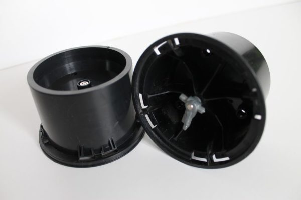 Jantes avant avec fusées pour châssis Nikko Truck 1/10 A