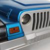 Carrosserie Jeep Wrangler Rubicon bleue pour châssis Nikko Truck 1/10 A (+Lights Buckets) – Image 6