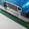Carrosserie Jeep Wrangler Rubicon bleue pour châssis Nikko Truck 1/10 A (+Lights Buckets) – Image 10
