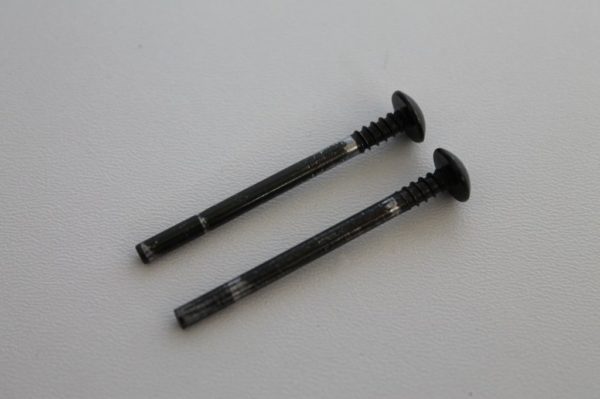 Lot de 2 vis 42x3mm semi-filetées