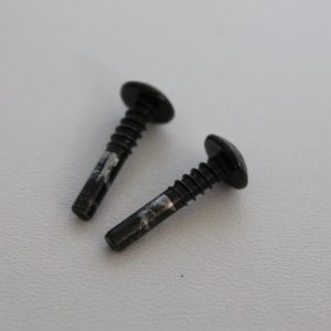 Lot de 2 vis 19x3mm semi-filetées