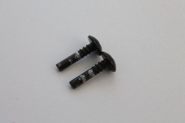 Lot de 2 vis 16x3mm semi-filetées