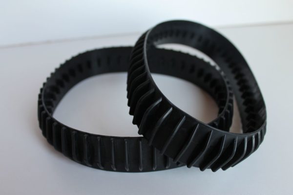 Chenilles noires pour Nikko Velocitrax