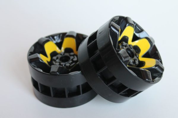 Roues arrières jaunes pour Nikko Velocitrax