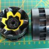 Roues arrières jaunes pour Nikko Velocitrax – Image 4