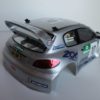 Carrosserie Peugeot 206 WRC (grise) pour Nikko Evolution 1/14 + supports et clips – Image 4