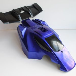 Carrosserie Nikko New Super Dictator Violet avec son aileron