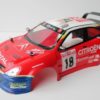 Carrosserie Citroën Xsara WRC (bleue, version 2) pour Nikko Evolution 1/14 + supports et clips – Image 2