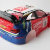 Carrosserie Citroën Xsara WRC (bleue, version 2) pour Nikko Evolution 1/14 + supports et clips – Image 5
