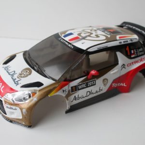 Carrosserie "Citroën DS3 WRC 2013" pour Nikko Street Cars 1/16