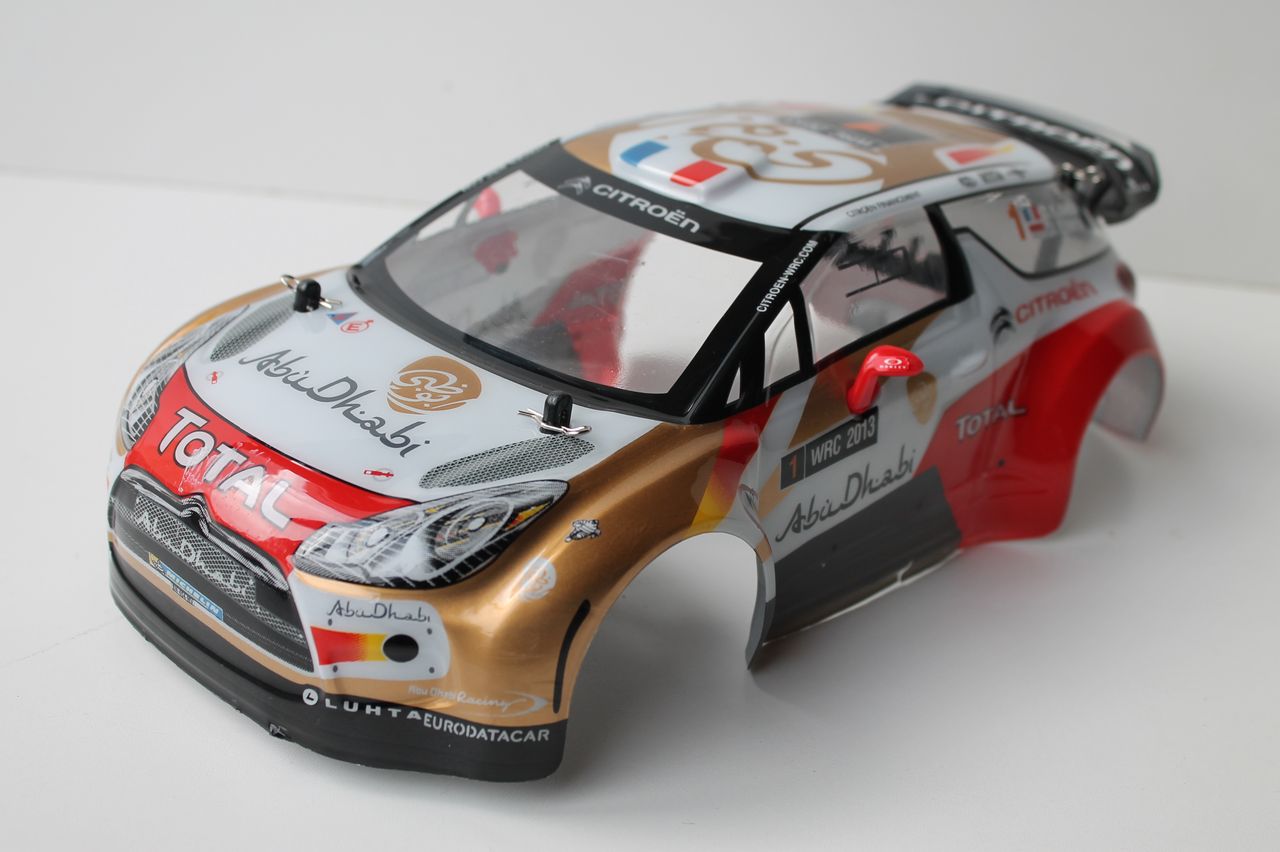 Voiture radiocommandée Citroën DS3 WRC 2013 Abu Dhabi