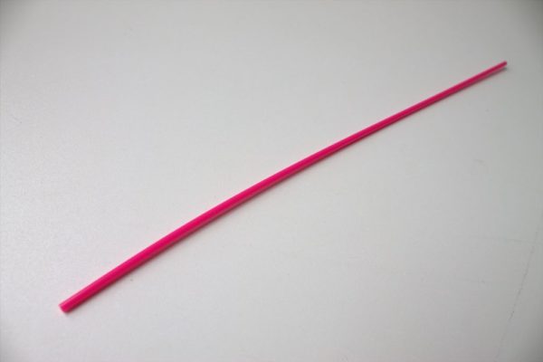 Tube pour fil d'antenne - 30cm rose