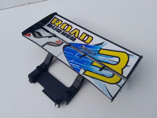 Aileron "Road Burner 3" avec support pour Nikko Off-Road Evolution 1/12