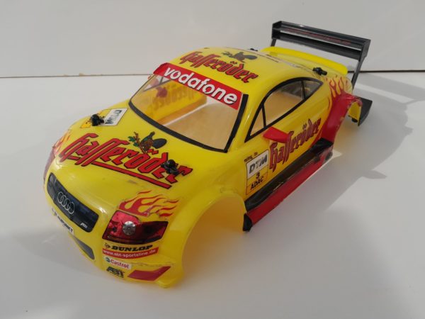 Carrosserie Audi TT DTM pour Nikko 1/14 Evo Pro-Line + supports
