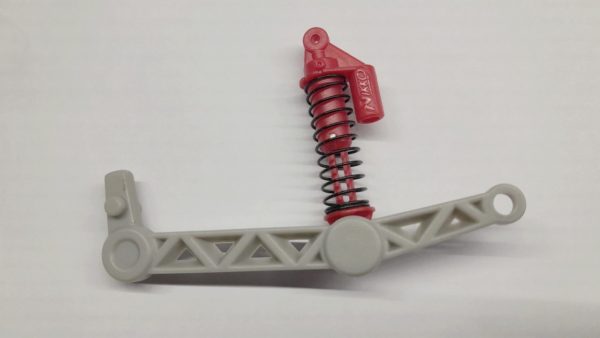 Bras oscillant arrière gauche et amortisseur pour Nikko 1/14 Elite Truck