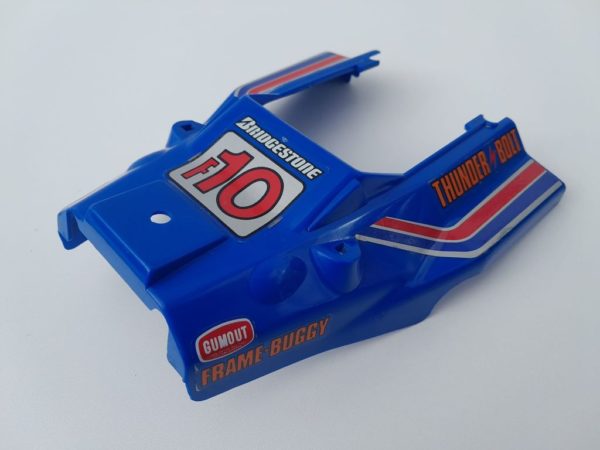 Carrosserie bleue pour Nikko F10 / Bison / Thunder Bolt / Super Alex